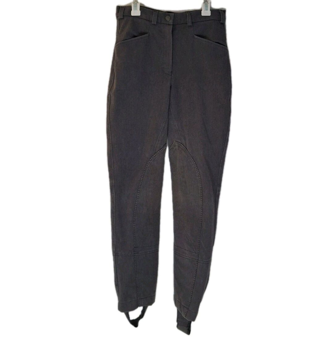 Vtg Jaipur Polo Co. Sz 28 Ladies Icelandic Classic Grey Riding Pants Equestrian